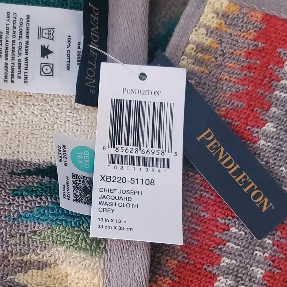 Pendleton Chief Joseph Jaquard Hand Towel & Wash Cloth